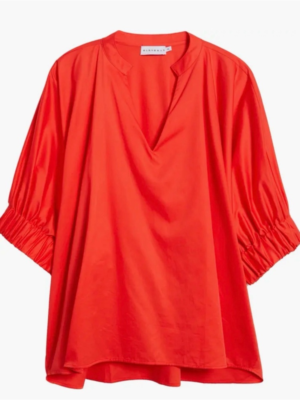 Harshman Medina Elbow Sleeve Lightweight Cotton Top